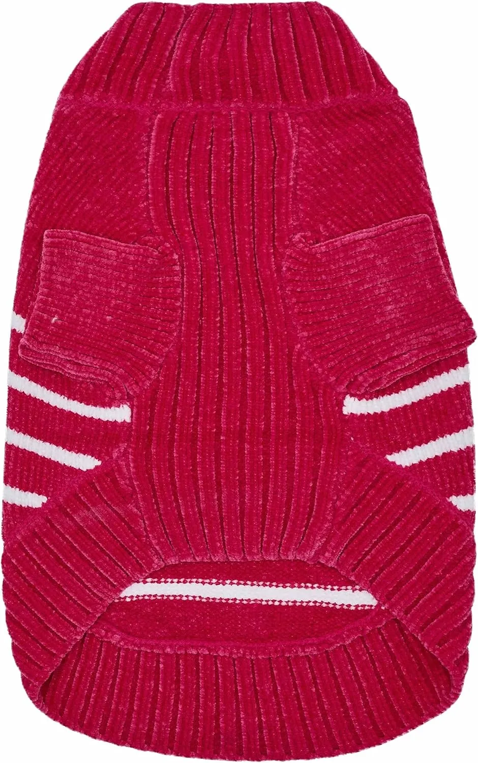 Blueberry Pet Ultra Soft Dog Sweater, Hot Pink, 10"- Warm Dog Coat for Winter, Coz Dog Sweaters, Small Dog Coat, Soft Dog Fleece Sweater for Small Dog