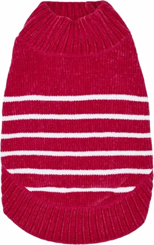 Blueberry Pet Ultra Soft Dog Sweater, Hot Pink, 10"- Warm Dog Coat for Winter, Coz Dog Sweaters, Small Dog Coat, Soft Dog Fleece Sweater for Small Dog