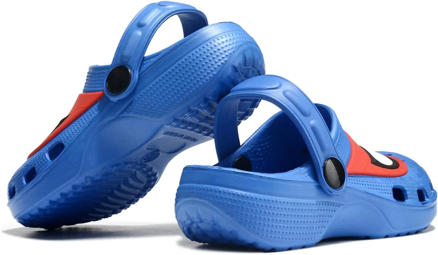 Boys Clogs Cartoon Kids Garden Shoes Toddlers Slip On Sandals Lightweight Water Shower Slippers Indoor Outdoor Slides