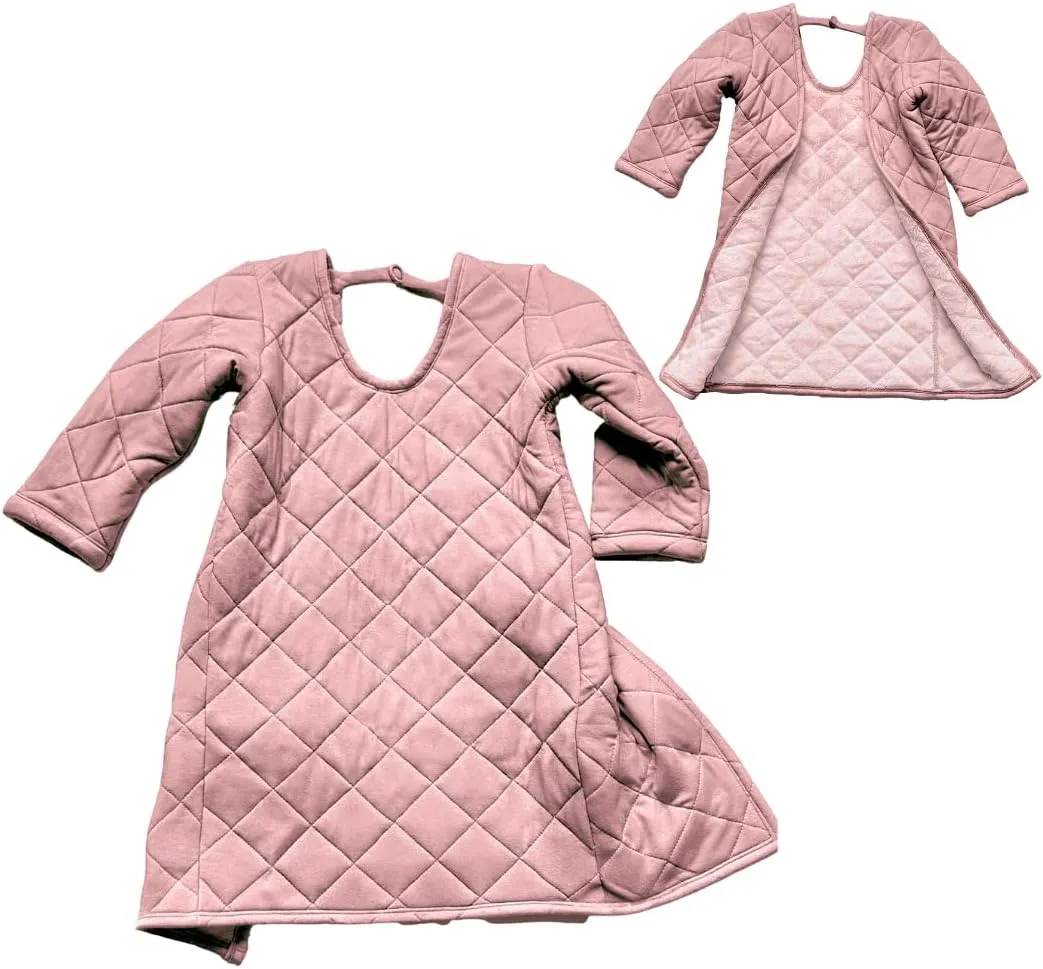 Buckle Me Baby Coziest Car Seat Blanket - Quilted Wearable Blanket with Sleeves - Ultra-Soft & Warm Minky - Jacket Alternative for Kids and Babies