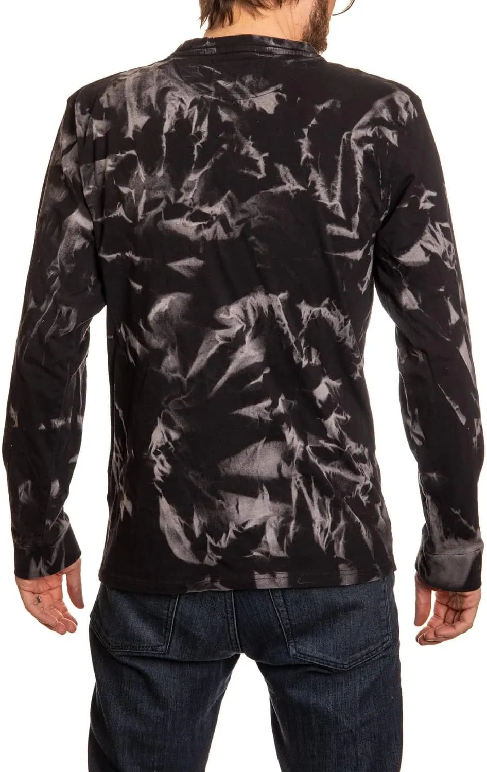 Calhoun NHL Surf & Skate Mens Crystal Tie Dye Long Sleeve Cotton Shirt – The Sunset Collection