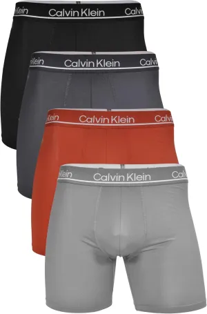 Calvin Klein Microfiber 4-Pack Boxer Brief