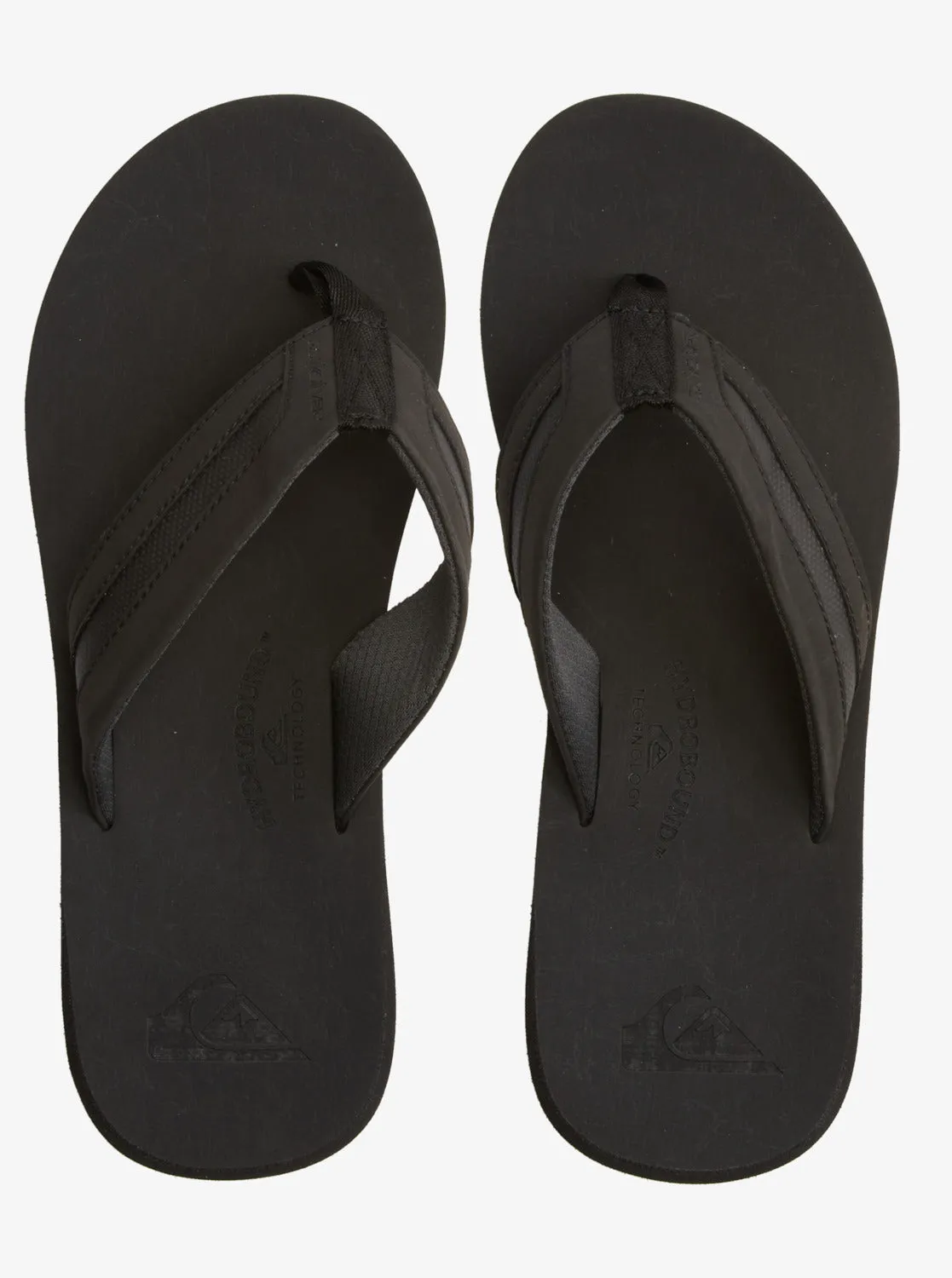 Carver Squish Mens Thongs - Black