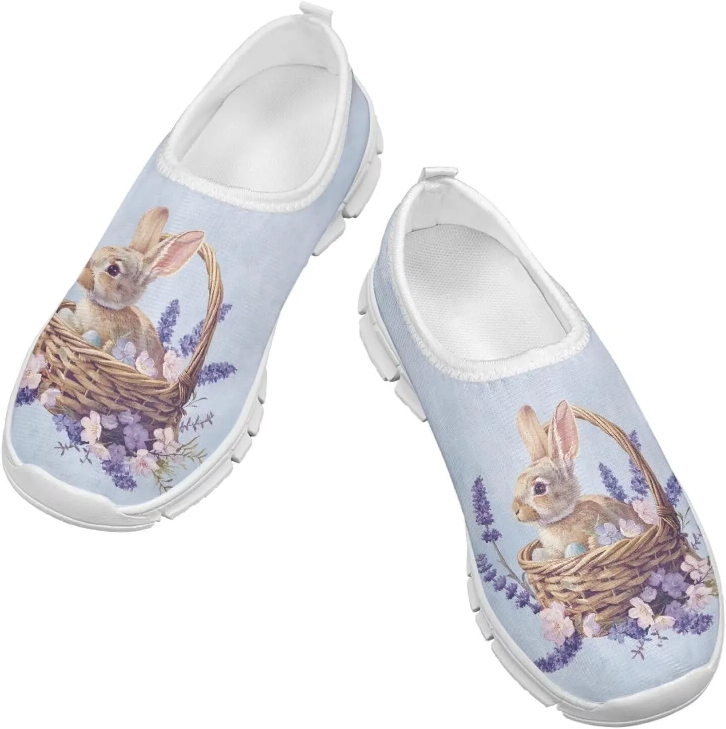 Casual Breathable Mesh Girls Boys Slip On Shoes