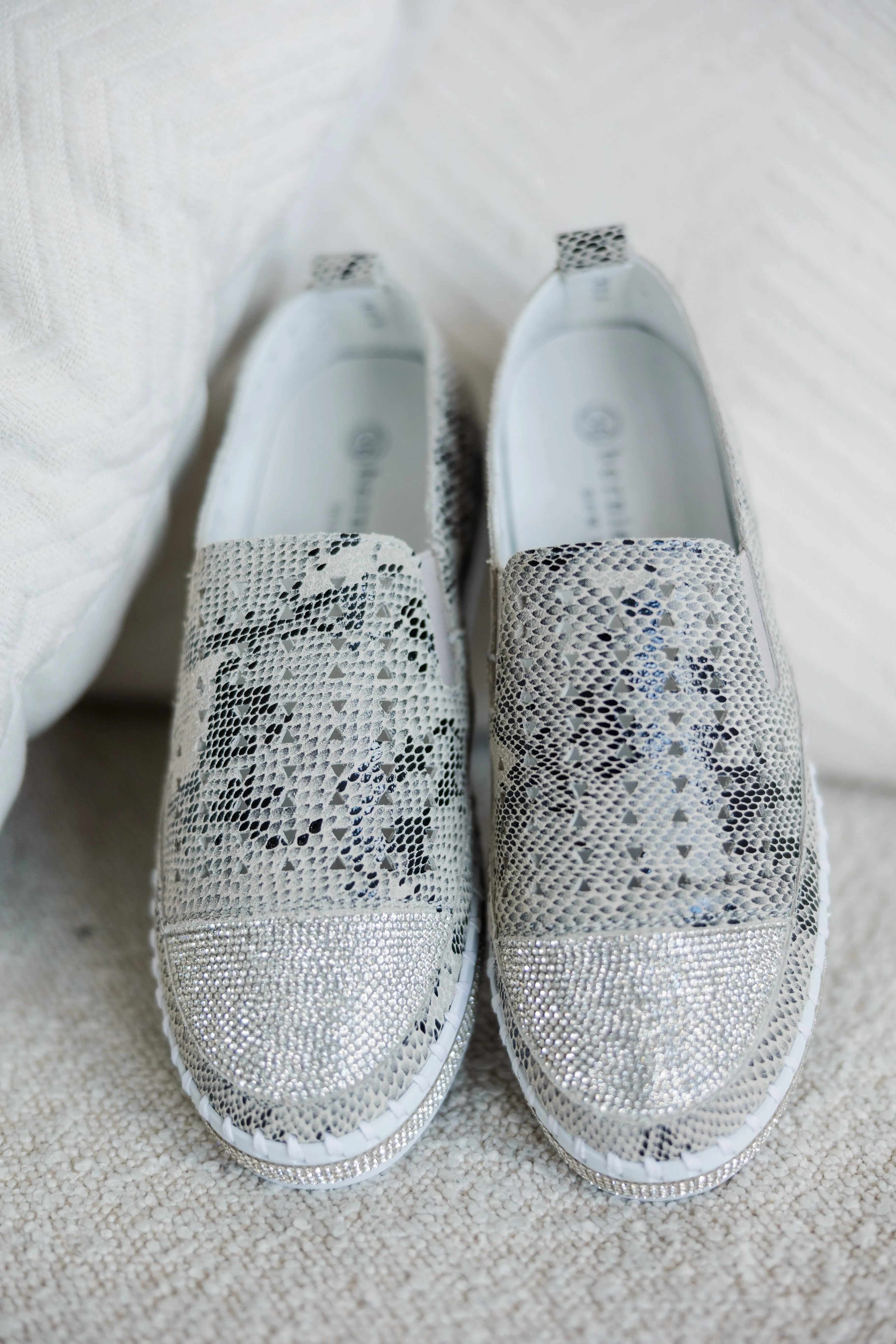 Celeste Studded Sneaker in Python