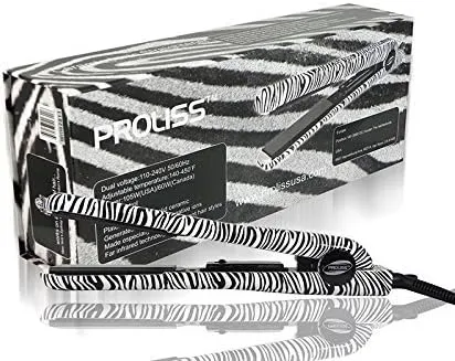 Ceramic Infusion Hair Straightener - Zebra by Proliss
