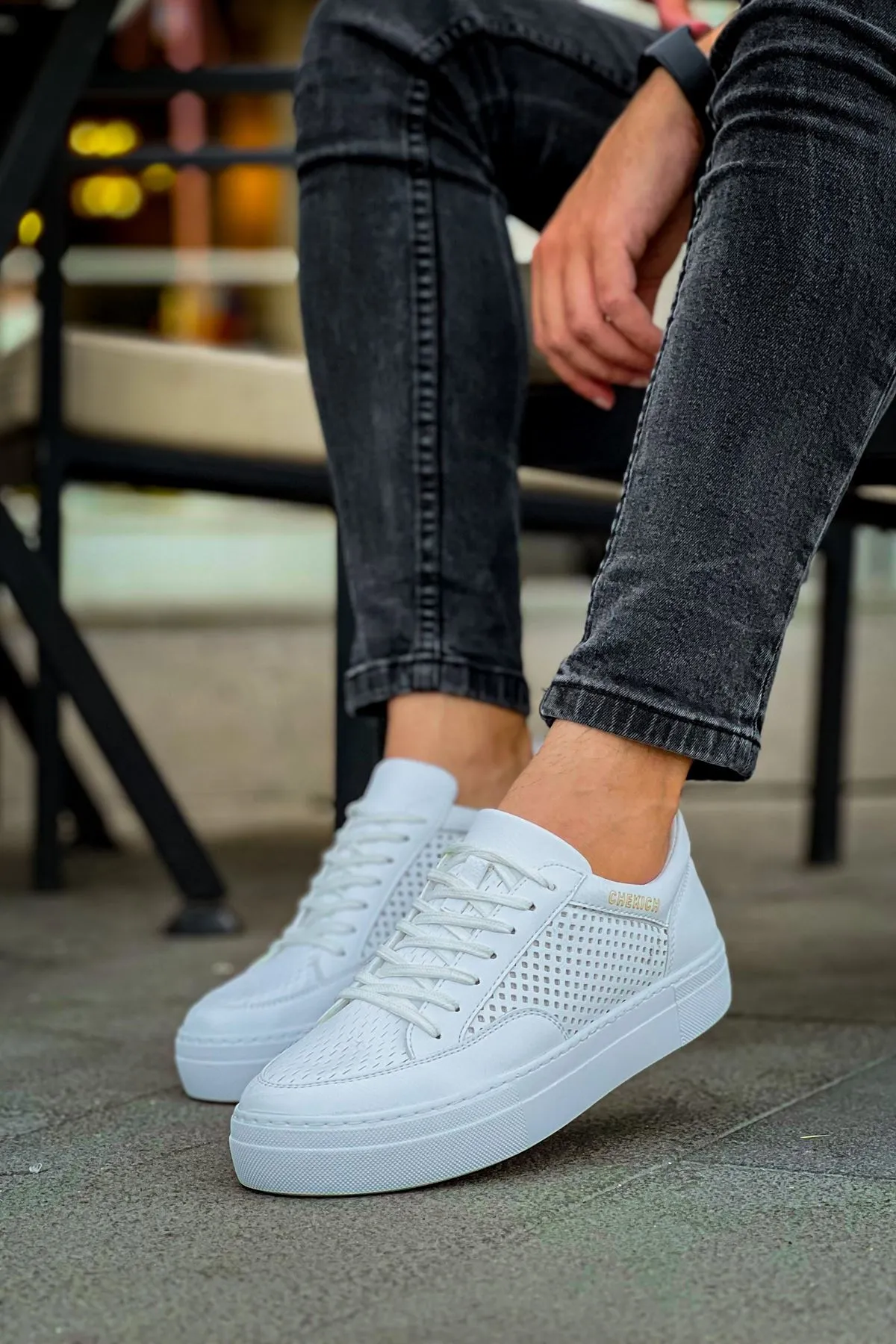 CH015 Laced Men's Unisex Sneaker Shoes
