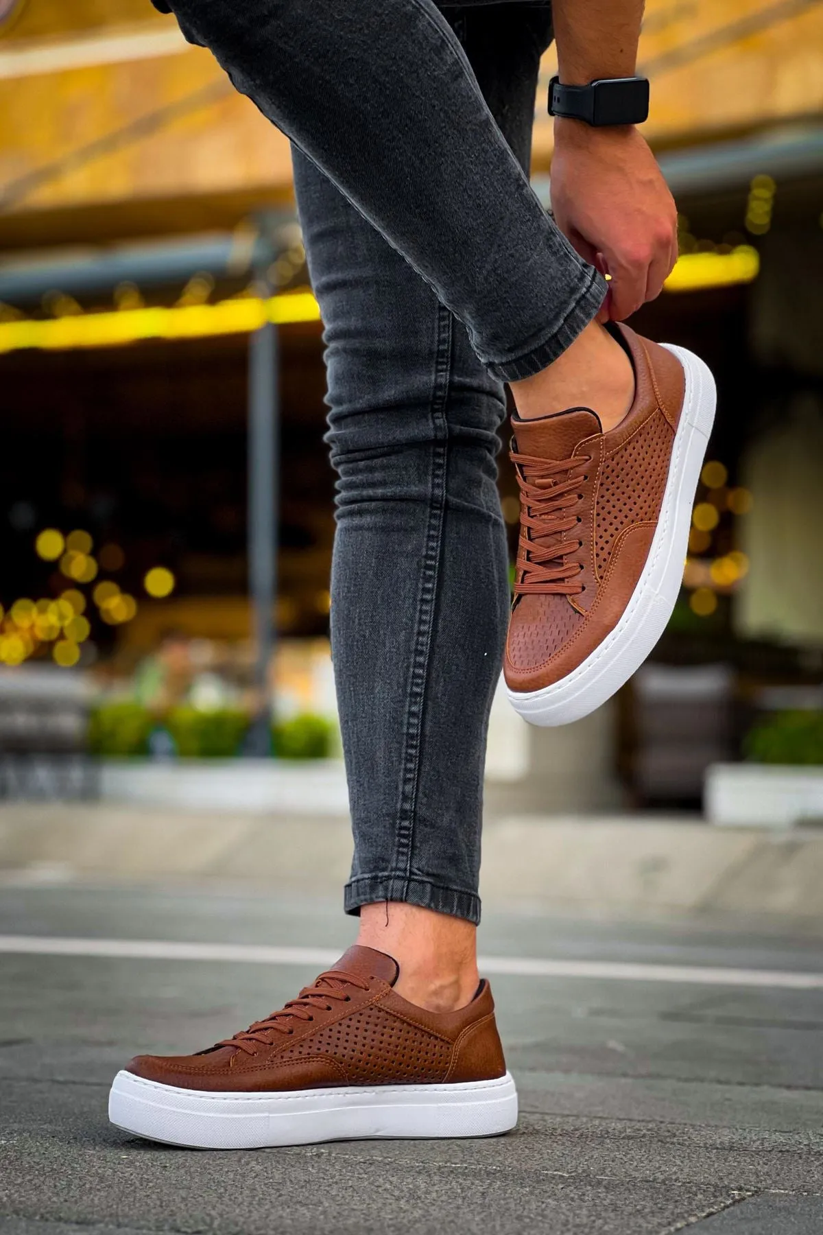 CH015 Laced Men's Unisex Sneaker Shoes