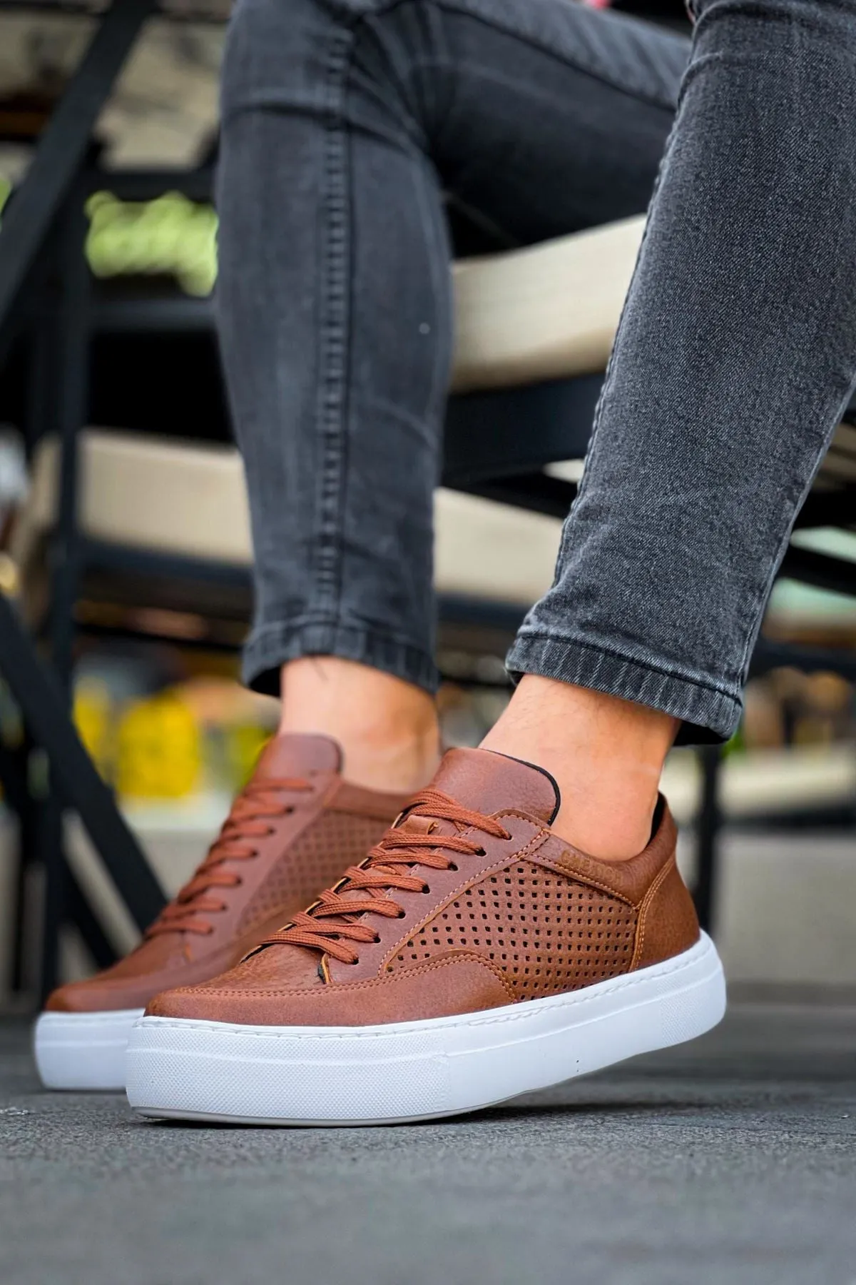 CH015 Laced Men's Unisex Sneaker Shoes