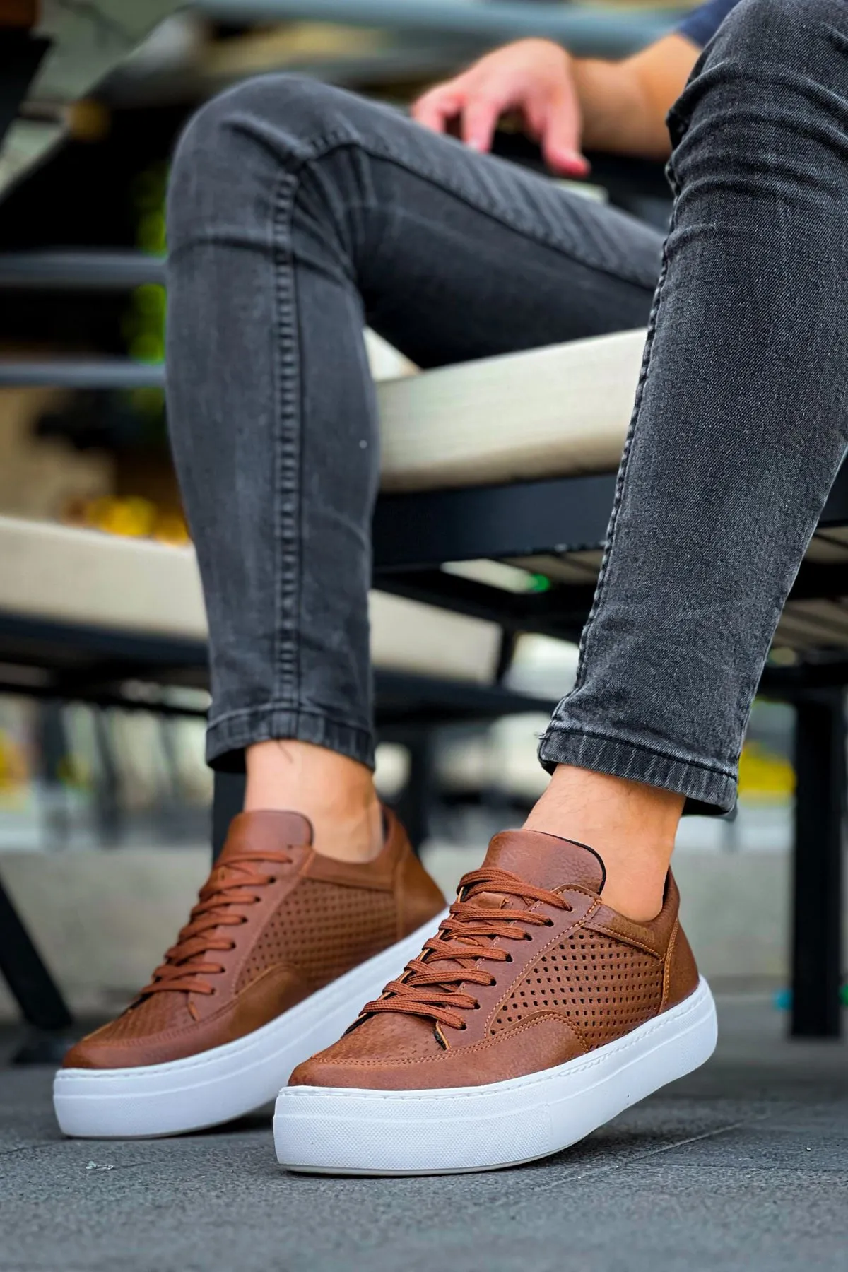 CH015 Laced Men's Unisex Sneaker Shoes