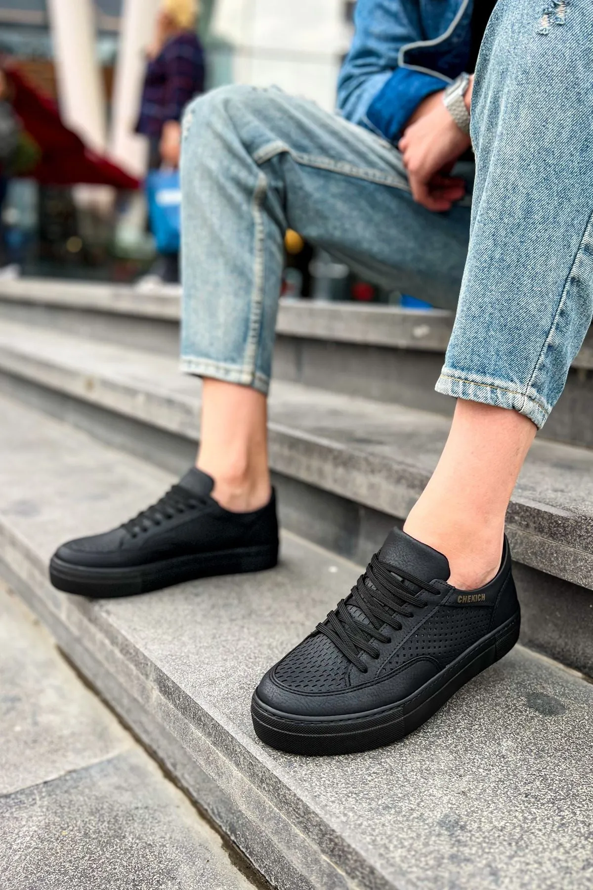 CH015 Laced Men's Unisex Sneaker Shoes