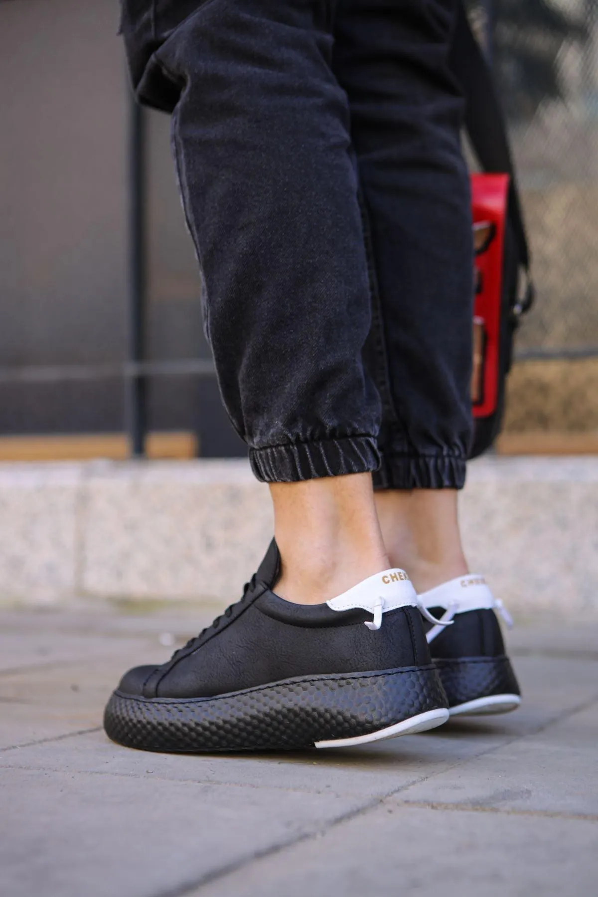 CH107 Women Black Casual Sneaker Sports Shoes