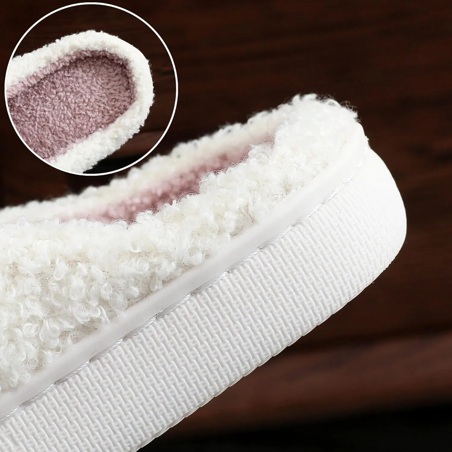 Checkerboard Winter Indoor Warm Slippers for Women & Men - Comfy Plush Fuzzy Slides - Couple Slippers - Flower Checkered Pattern - Shoes