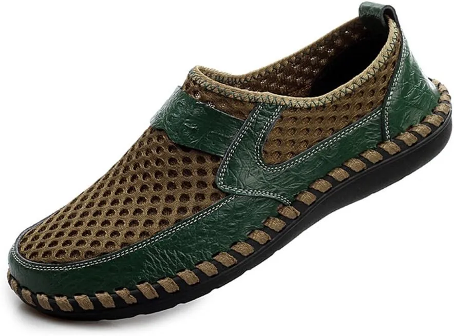 ChicWind Slip-On Loafers Walking Shoes Mesh Casual Water Shoes