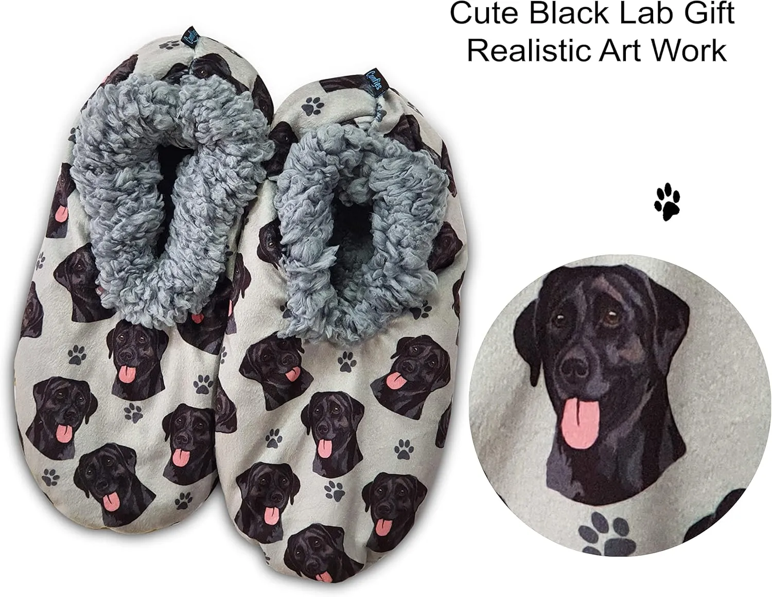 Chihuahua Super Soft Womens Slippers - One Size Fits Most - Cozy House Slippers - Non Skid Bottom - perfect for Chihuahua gifts