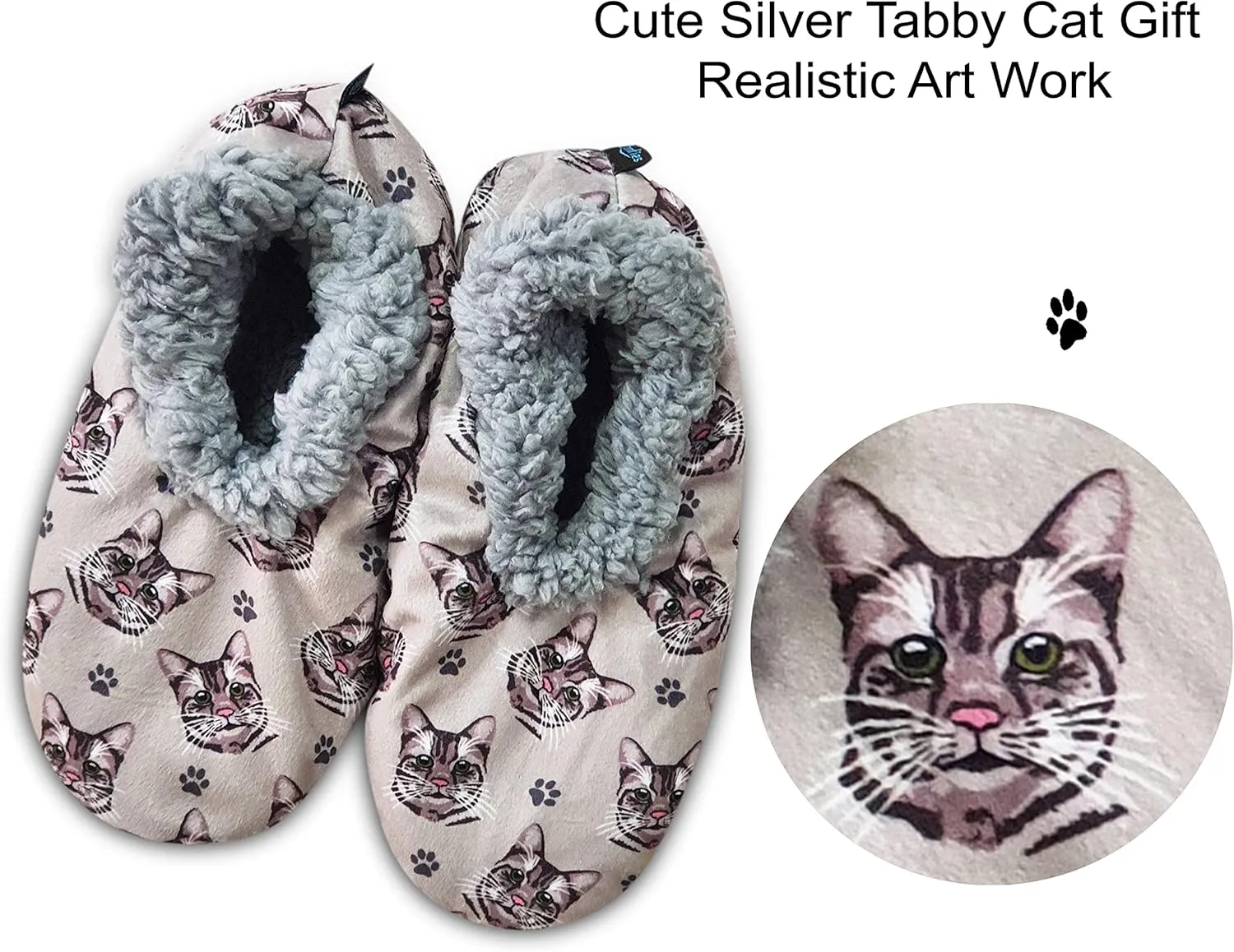 Chihuahua Super Soft Womens Slippers - One Size Fits Most - Cozy House Slippers - Non Skid Bottom - perfect for Chihuahua gifts