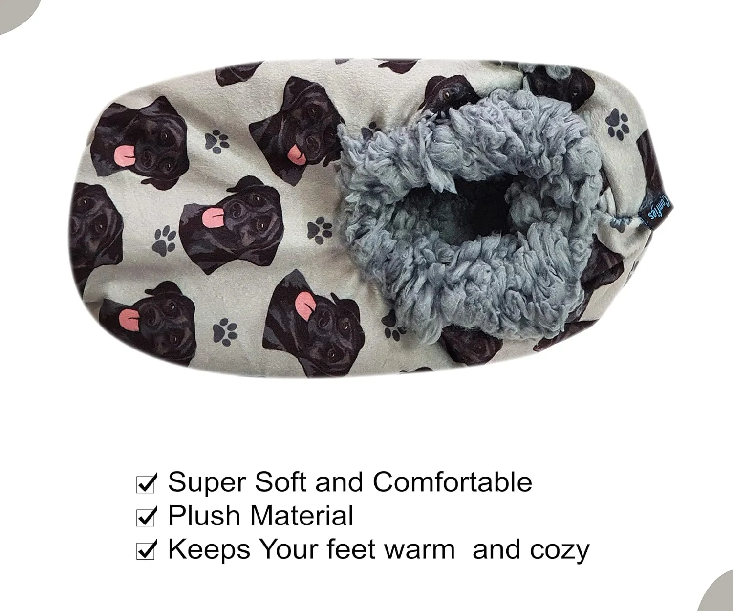 Chihuahua Super Soft Womens Slippers - One Size Fits Most - Cozy House Slippers - Non Skid Bottom - perfect for Chihuahua gifts