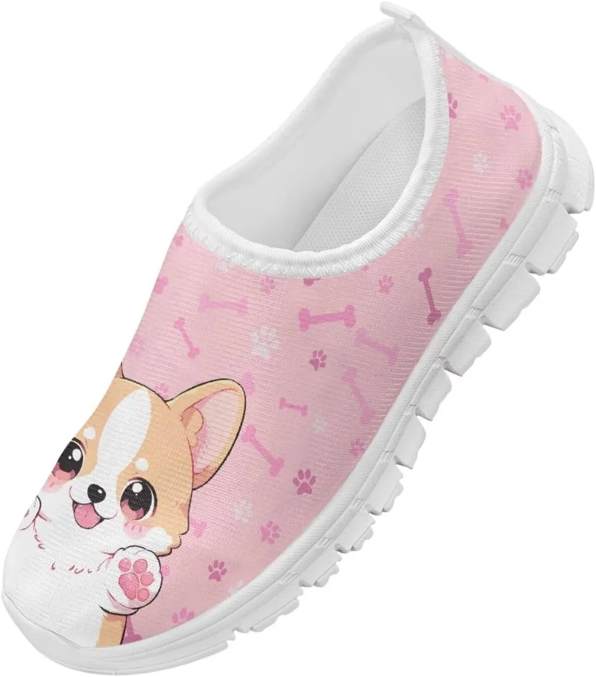 Children's Casual Shoes Slip on Walking Shoes for Little Boys Girls Breathable Running Shoes Lightweight Non-Slip Unisex Fashion Sneakers SizeUS 11-15