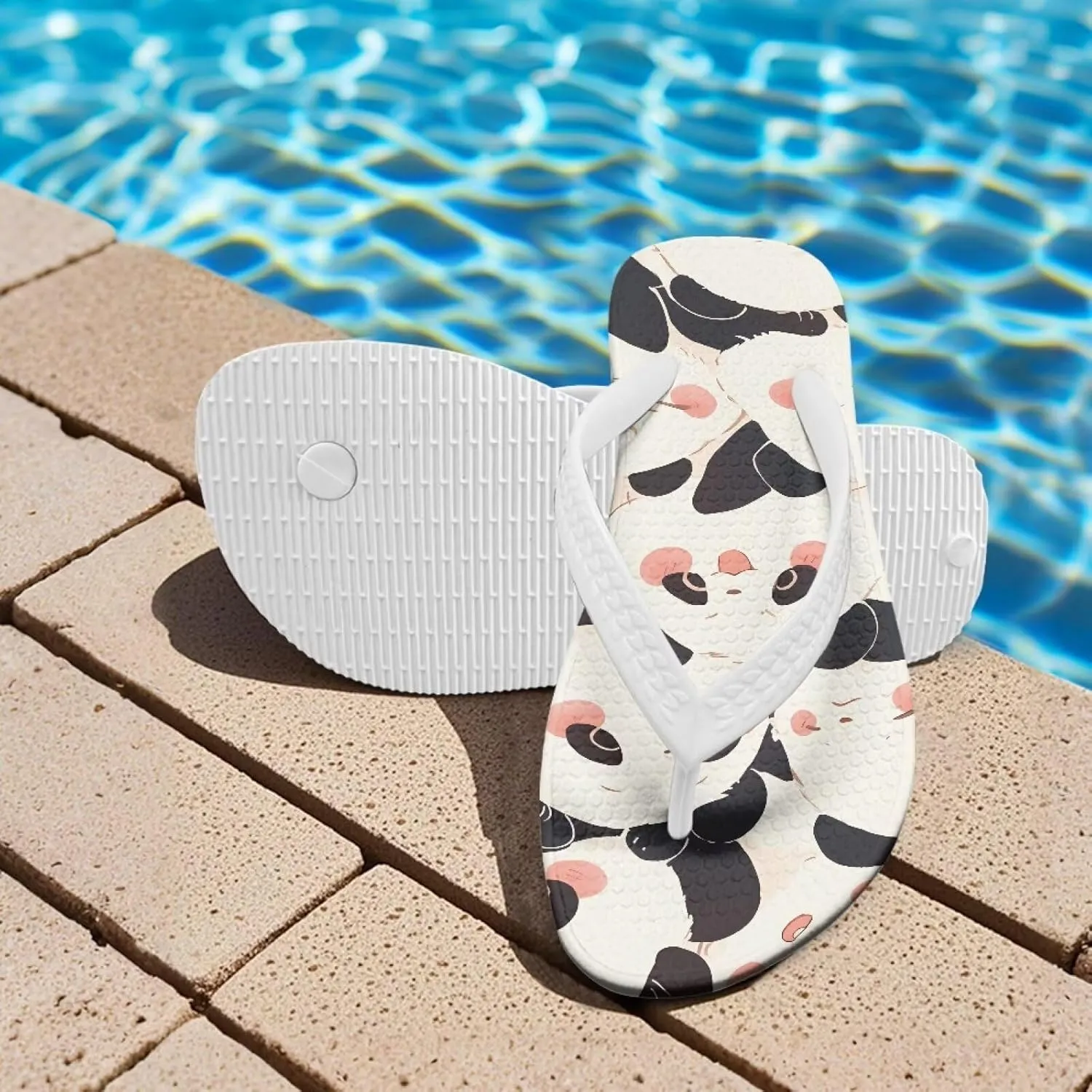 Children's Flip Flops Little Kid's Comfort Lightweight Soft Thong Sandals Girls Slide Sandals