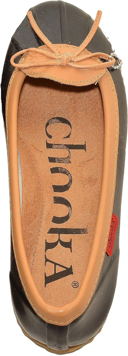 Chooka Womens' Waterproof Skimmer Ballet Flat