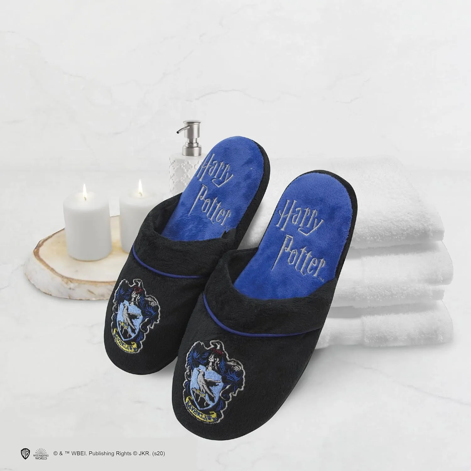 Cinereplicas Harry Potter - Deluxe Slippers Gryffindor/Hufflepuff/Slytherin/Ravenclaw- Official License
