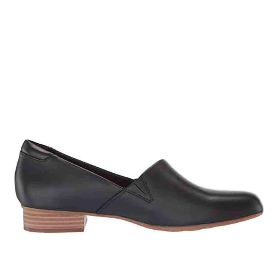 Clarks Women's Juliet Palm Black Leather