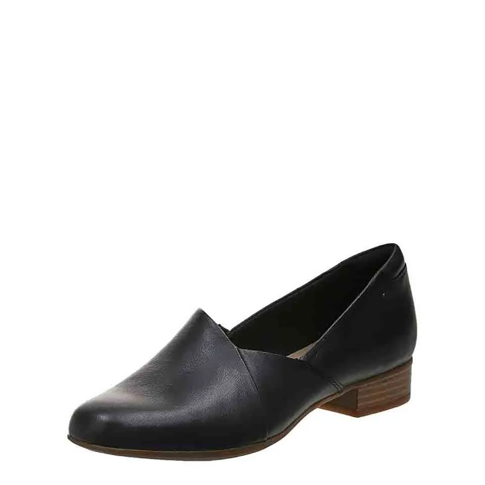 Clarks Women's Juliet Palm Black Leather