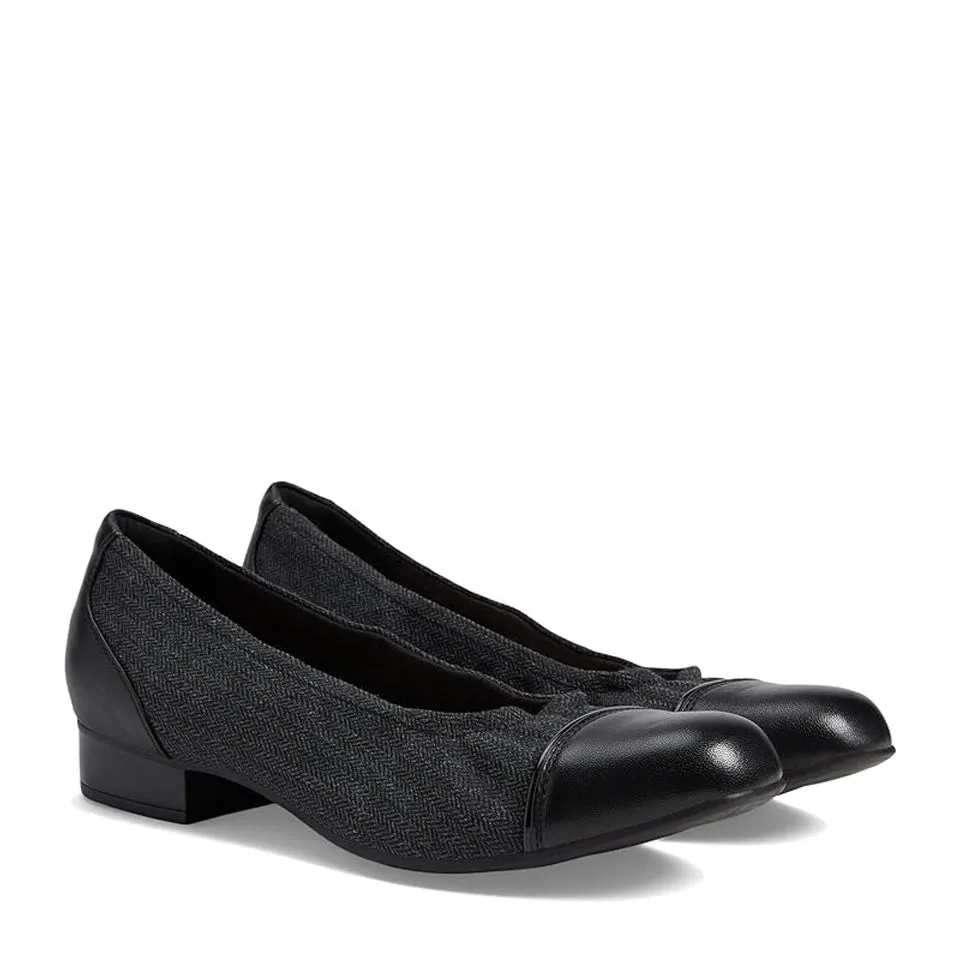 Clarks Women's Juliet Step Black Tweed Combi 26175431