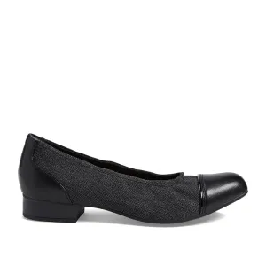 Clarks Women's Juliet Step Black Tweed Combi 26175431