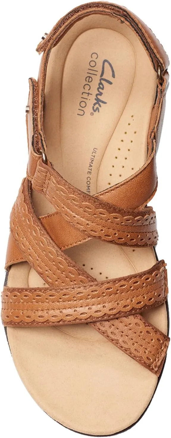 Clarks Women's Laurieann Rena Flat Sandal
