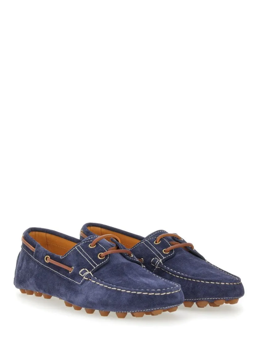 Classic Blue Calfskin Loafer