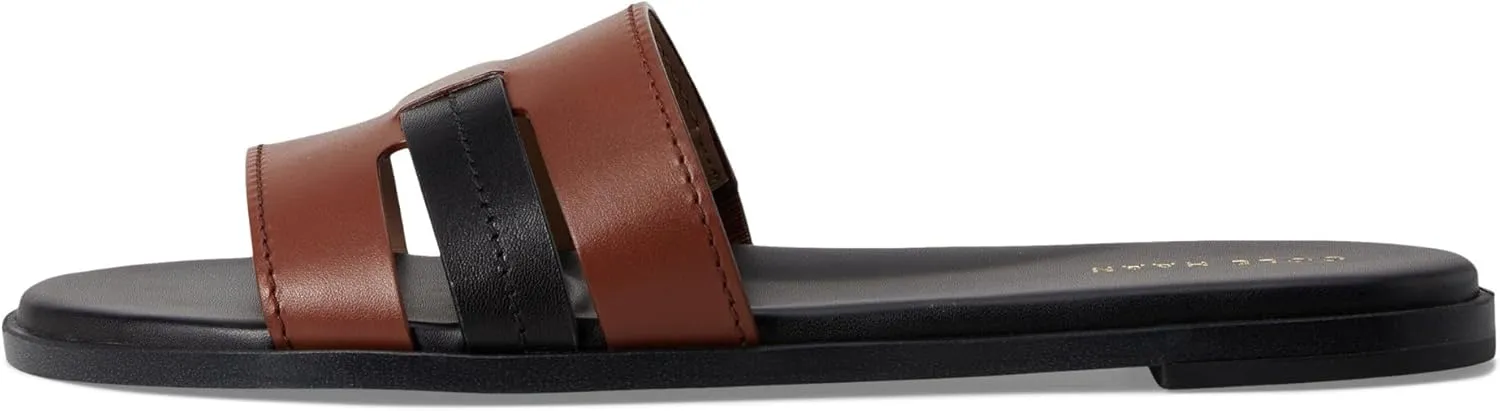 Cole Haan Women's Flynn Slotted Slides Flat Sandal