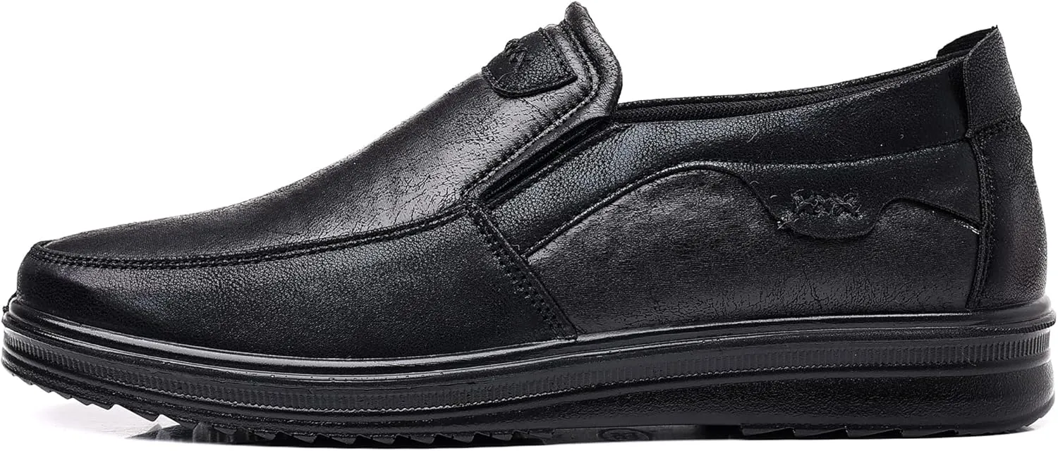 COSIDRAM Mens Loafers Casual Shoes Slip on Comfort Soft Breathable Daily Flats Non Slip Driving Shoes