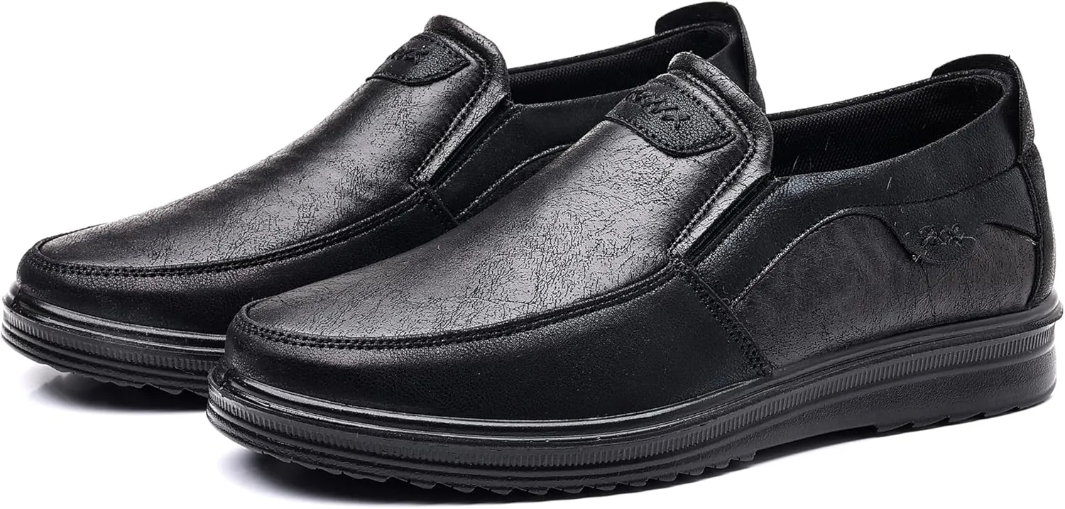 COSIDRAM Mens Loafers Casual Shoes Slip on Comfort Soft Breathable Daily Flats Non Slip Driving Shoes