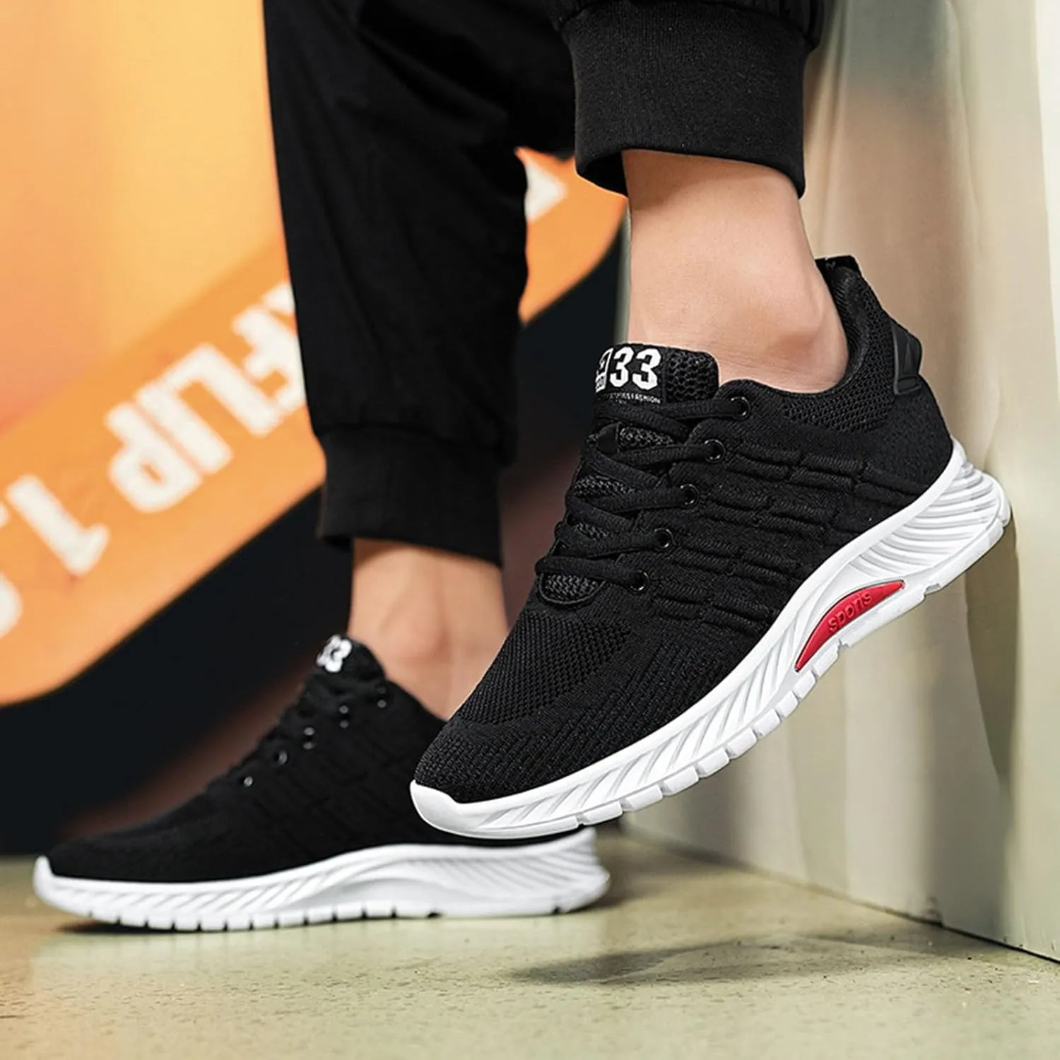 Couple Men's Elevator Shoes Men's Casual Mesh Trainers Lightweight Breathable Lace Up Sports Shoes with Hidden Lift Heel for Men Cm Mens Sneaker Socks Low Cut