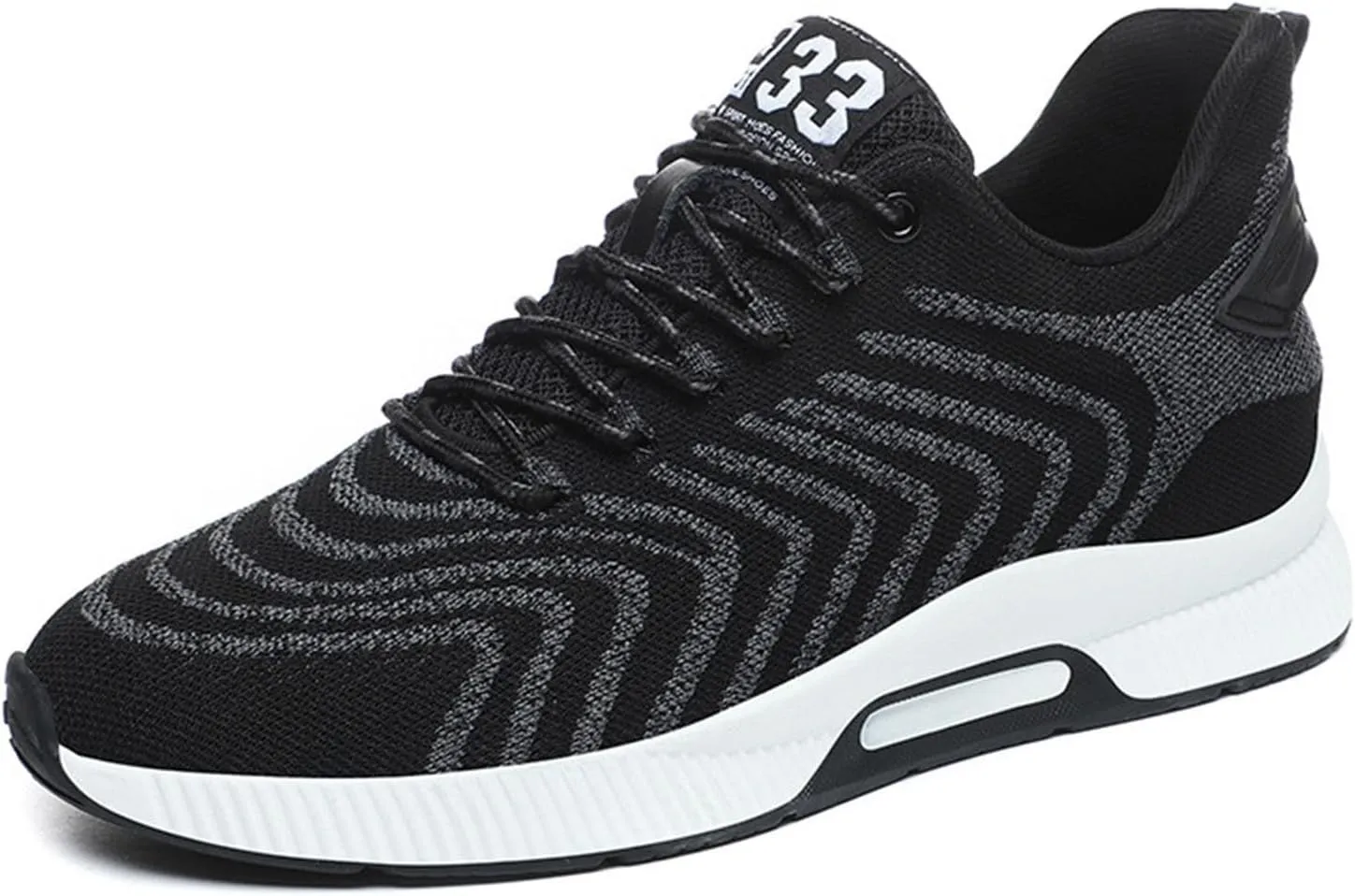 Couple Men's Elevator Shoes Men's Casual Mesh Trainers Lightweight Breathable Lace Up Sports Shoes with Mens Sneaker 626