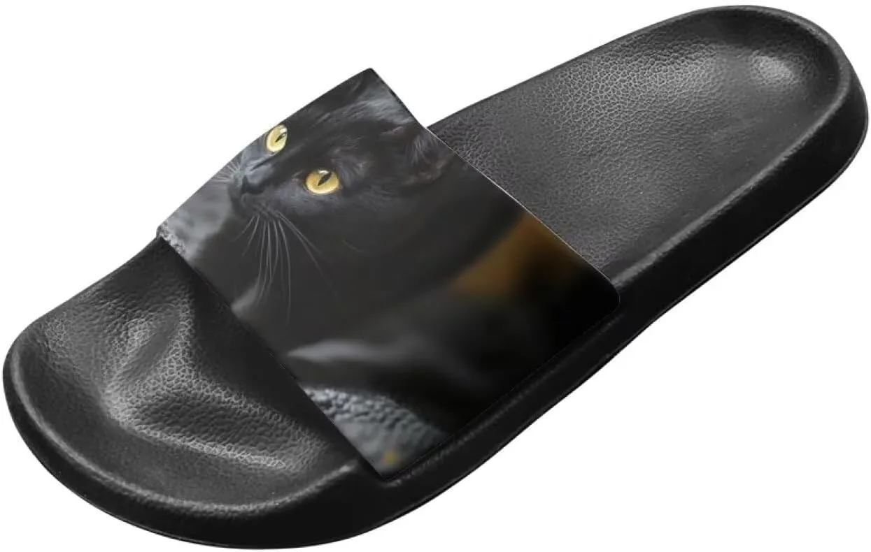 Couple Pattern Slide Sandals for Women Men Ultra Comfort Recovery Pillow Slippers Soft Summer Beach Shoes