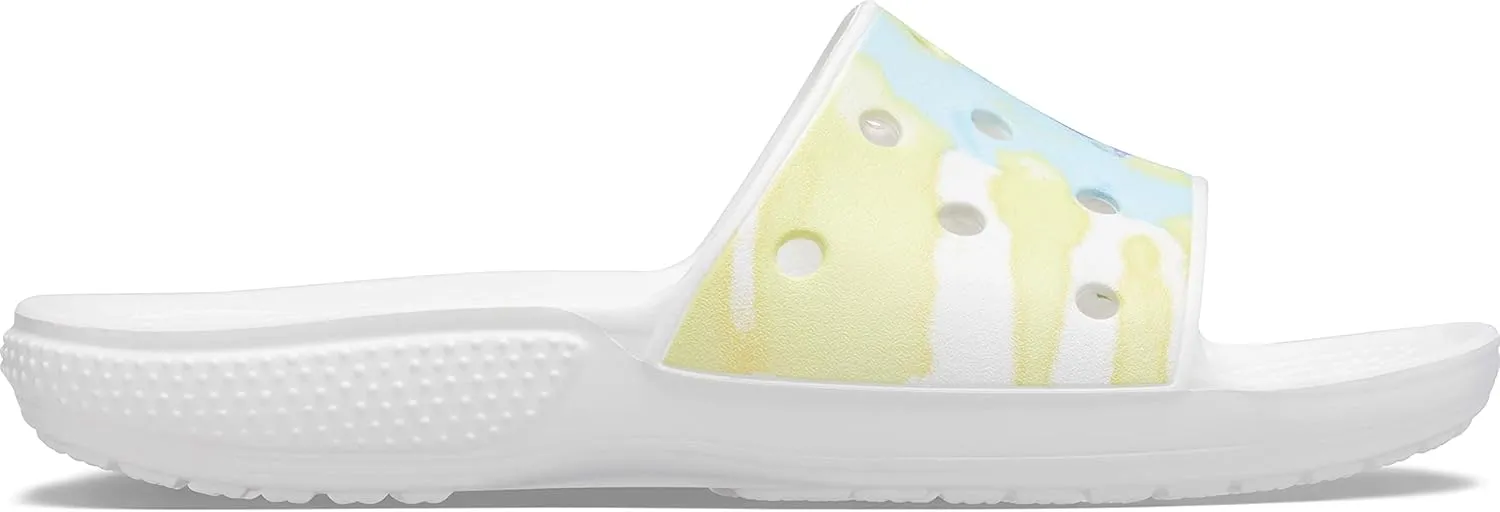 Crocs Unisex Adult Classic Graphic Slide Sandal