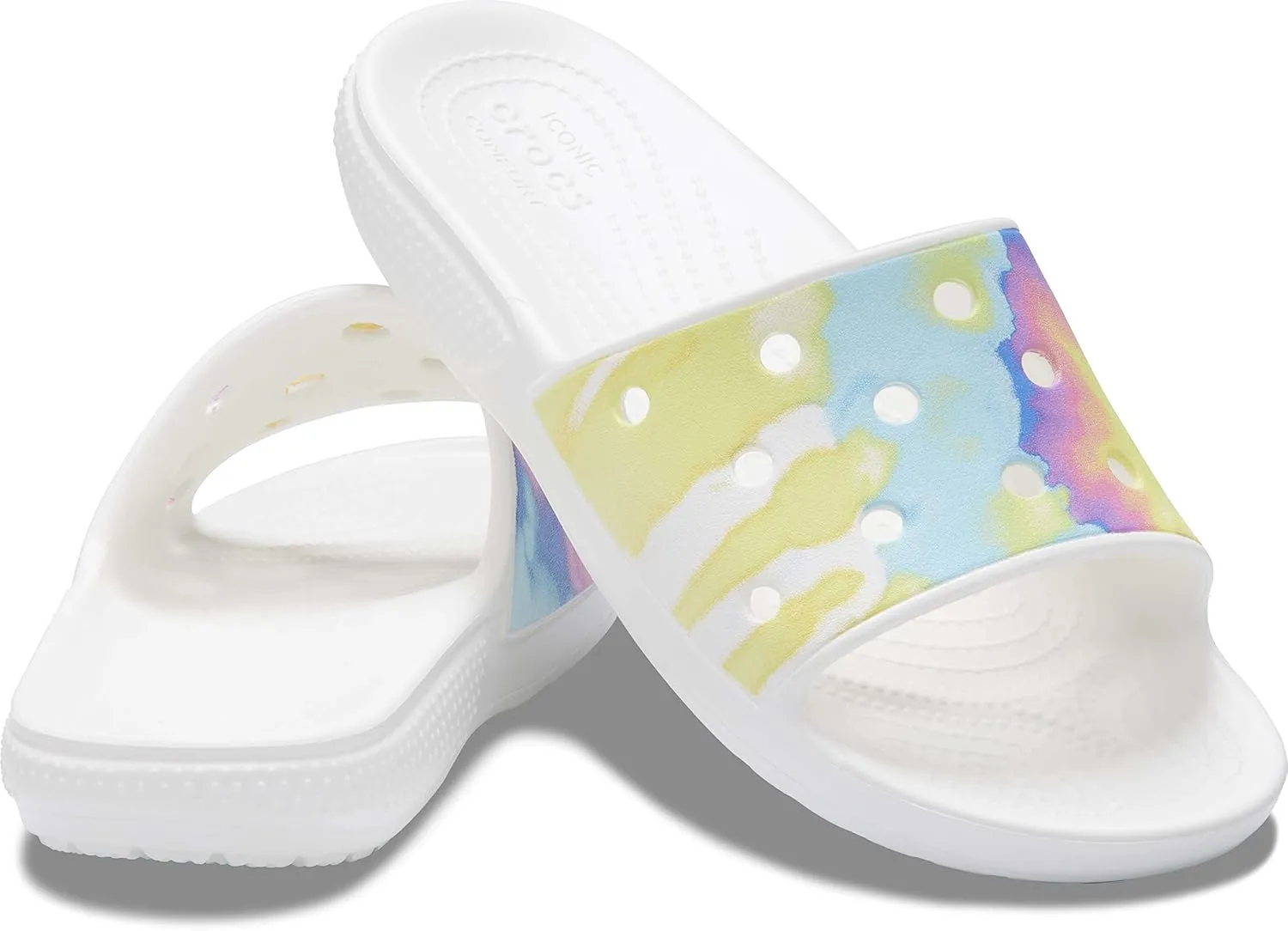 Crocs Unisex Adult Classic Graphic Slide Sandal