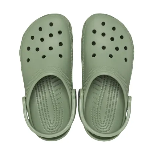 Crocs Unisex Classic Clogs - 10001 - Moss/Green