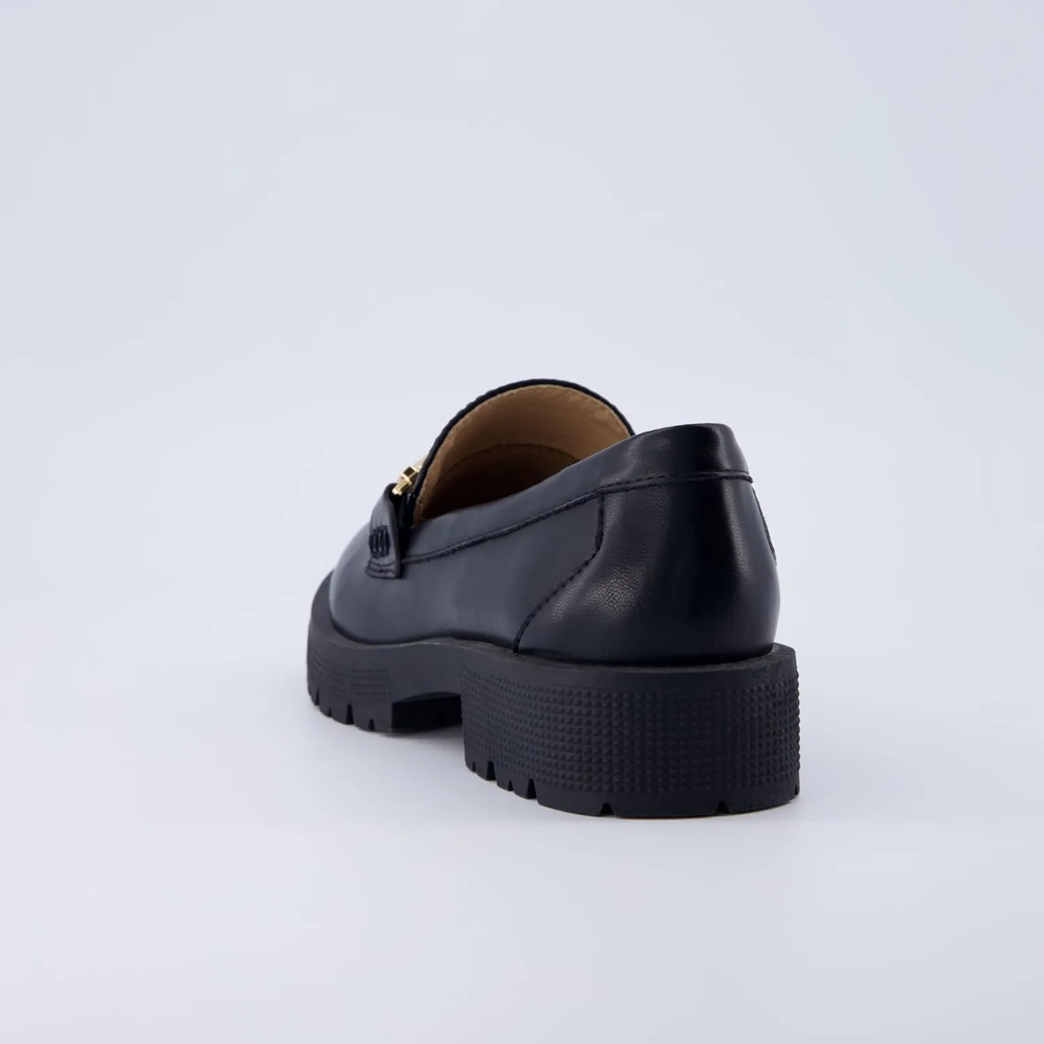 CUSHIONAIRE Women's Cottage Slip on Loafer with Chain  Memory Foam, Wide Widths Available