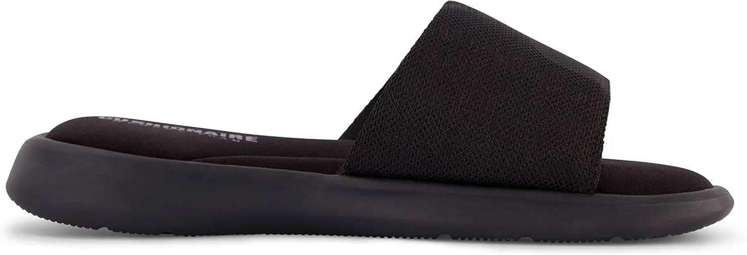 CUSHIONAIRE Women's Eva Memory Foam slide Sandal with  Comfort