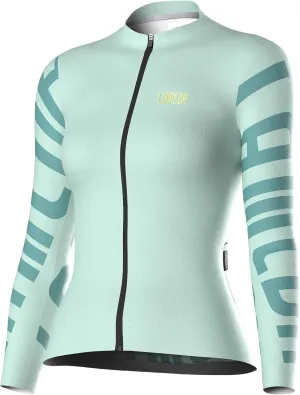 Cycling Jersey Women Long Sleeve, Breathable Bike Jersey with Pockets, Bike Shirts for Bicycle Road Biking Riding