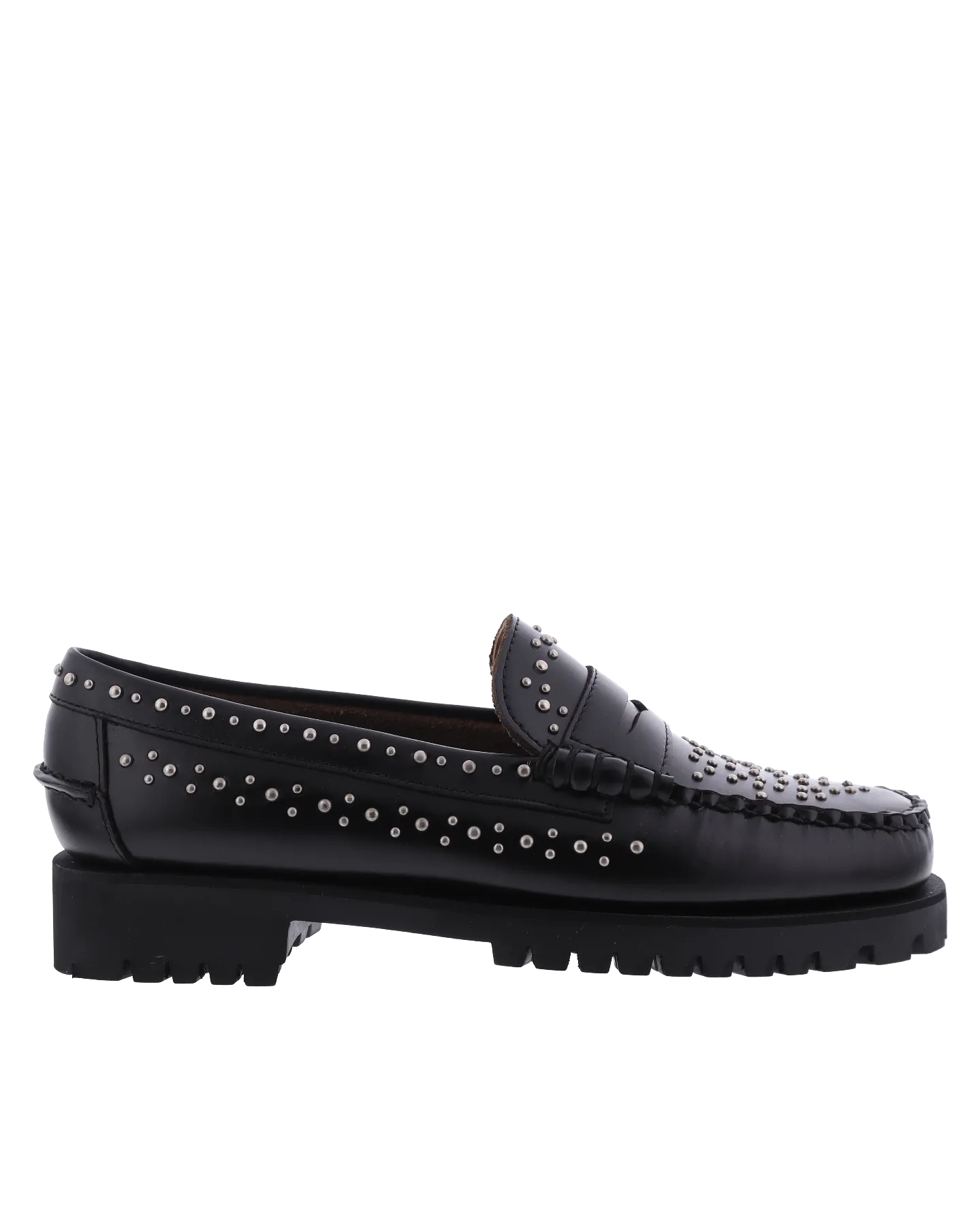 Dames Dan Studs Loafer Zwart