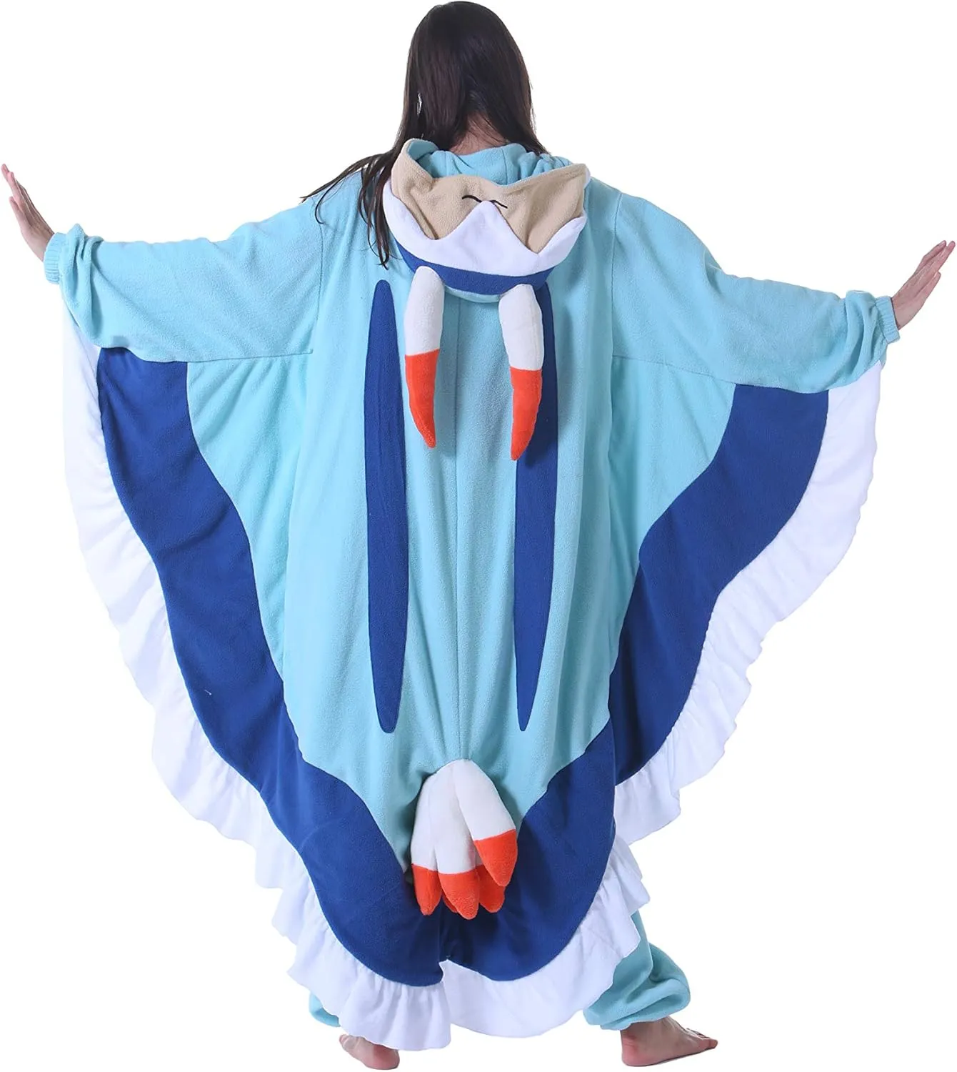 DarkCom Sea Hare Onesie Halloween Costume One Piece Unisex Adult Pajamas Women Men Sleepwear Christmas Pajamas
