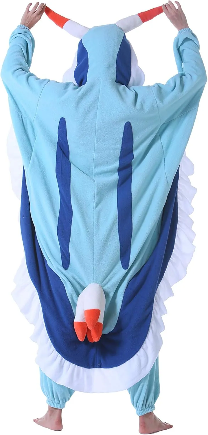 DarkCom Sea Hare Onesie Halloween Costume One Piece Unisex Adult Pajamas Women Men Sleepwear Christmas Pajamas