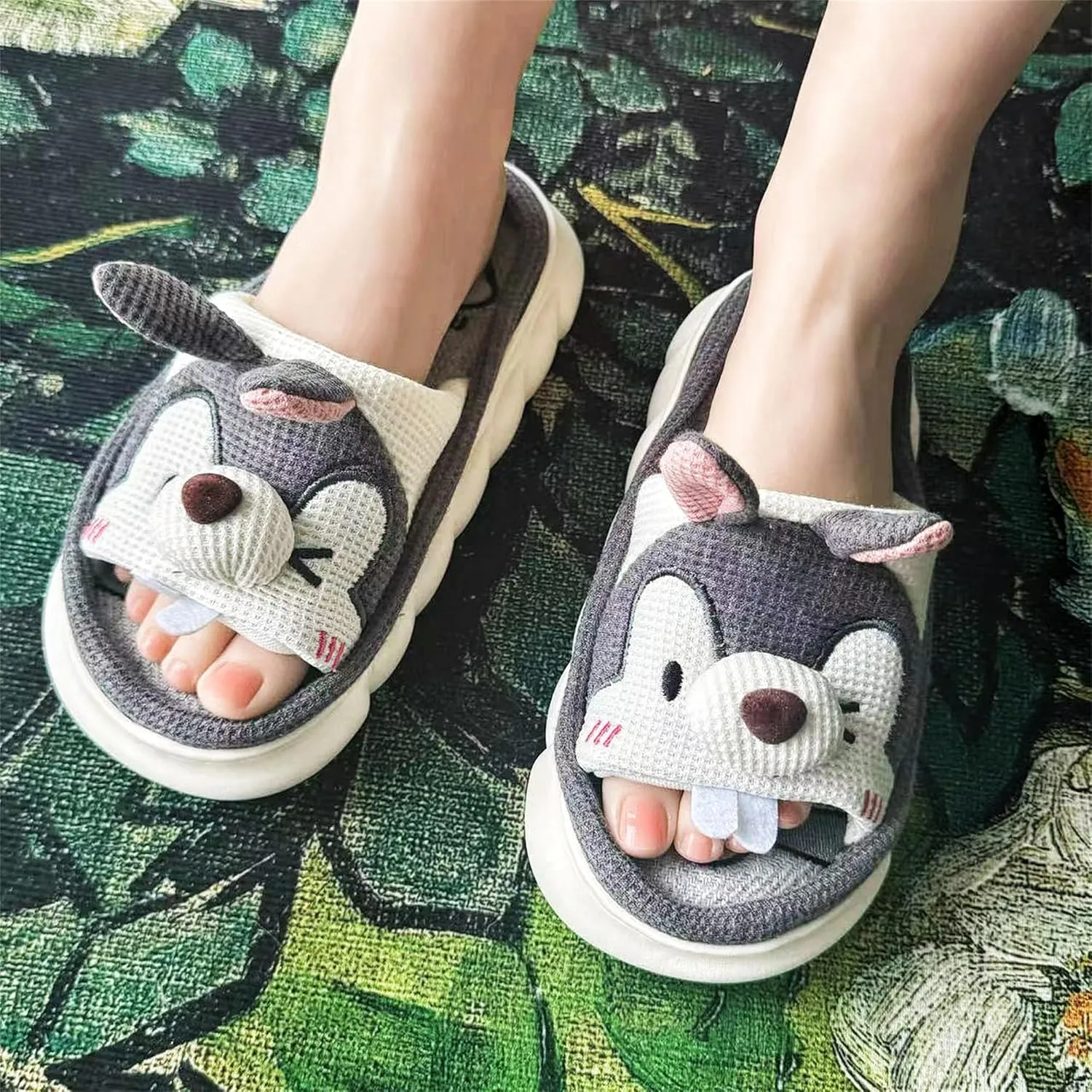 DCLTD Womens & Men's Shark Slides - Super Soft Cloud Slippers