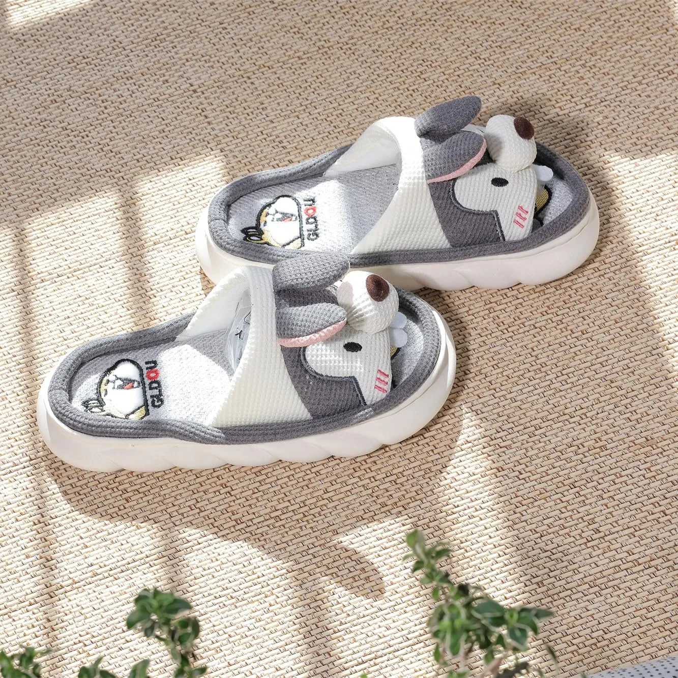 DCLTD Womens & Men's Shark Slides - Super Soft Cloud Slippers