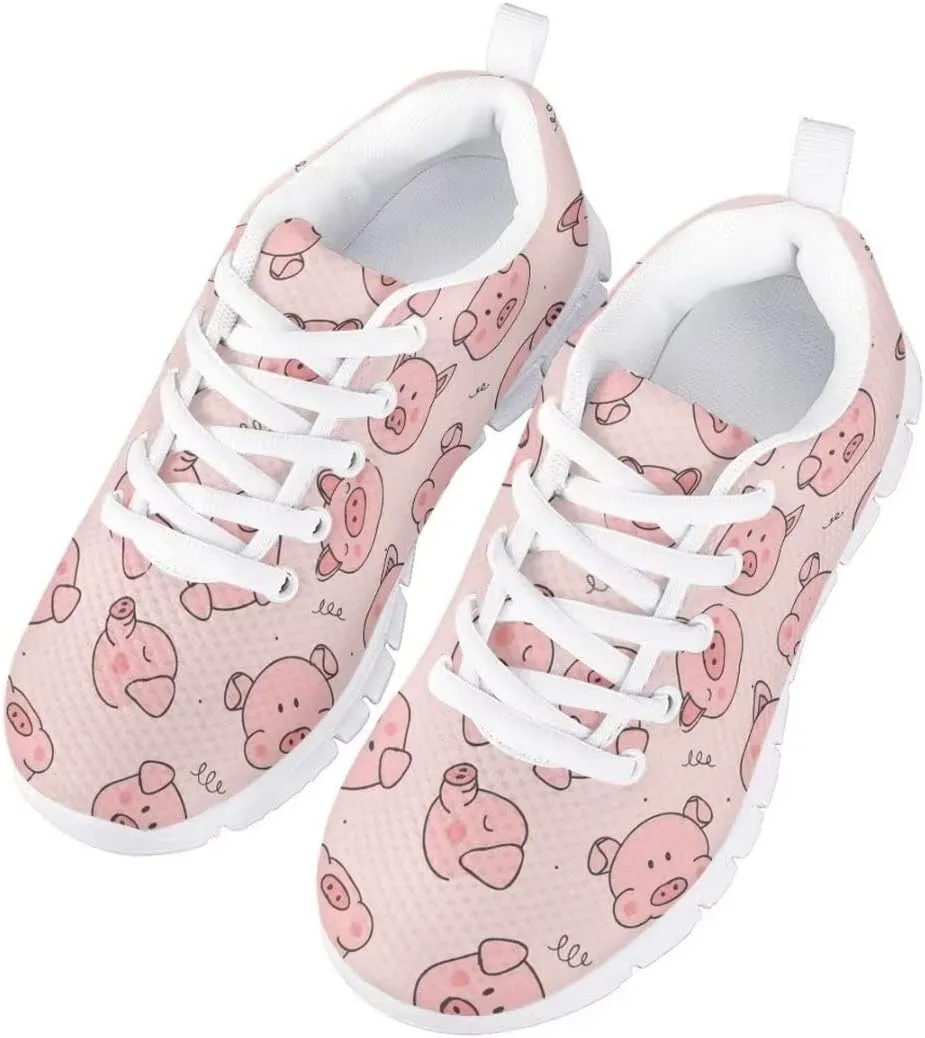 Dellukee Boys Girls Shoes Lightweight Athletic Running Walking Sports Sneakers
