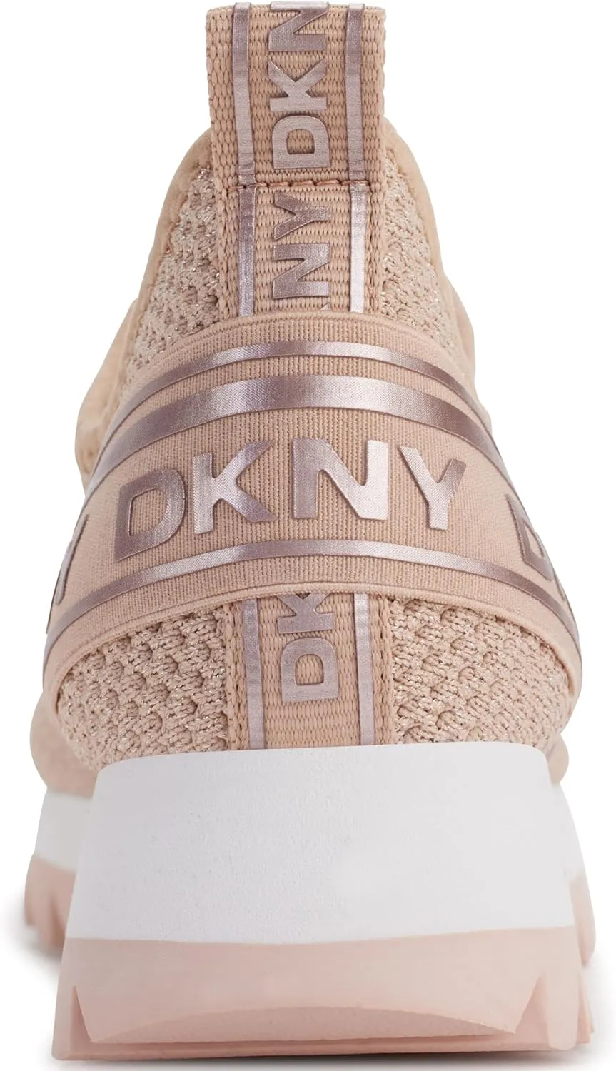 DKNY Women's Lightweight Slip On Comfort Sneaker